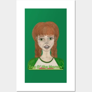 Lass With Red Hair and Green Eyes, Top O’ the Mornin’ Posters and Art